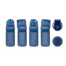 Load image into Gallery viewer, Portable 6 Colors Tritan Material Water Bottle With Straw Outdoor Sport Fitness Drinking Bottles Durable Plastic Bottle
