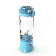 Load image into Gallery viewer, Portable Blender 600ml Electric Juicer Fruit Mixers 4000mah Usb Rechargeable Smoothie Mini Blender Personal Juicer Colorful Cup  Personal Size Blender Mini Fruit Mixer Milkshake Smoothie Maker With Usb Rechargeable Juicer
