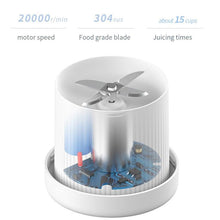Load image into Gallery viewer, Portable Electric Juicer Blender Usb Mini Fruit Mixers Juicers Fruit Extractors Food Milkshake Multifunction Juice Maker Machine Personal Size Small Blender for Shakes Juice &amp; Smoothies Mini Blender
