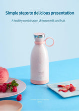 Load image into Gallery viewer, Portable Electric Juicer Blender Usb Mini Fruit Mixers Juicers Fruit Extractors Food Milkshake Multifunction Juice Maker Machine Personal Size Small Blender for Shakes Juice &amp; Smoothies Mini Blender
