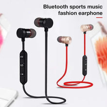 Load image into Gallery viewer, Portable Magnetic Sport Bluetooth Wireless Stereo Earphones For Workout Gym Noise Cancelling Earphones
