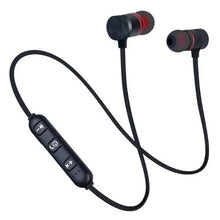Load image into Gallery viewer, Portable Magnetic Sport Bluetooth Wireless Stereo Earphones For Workout Gym Noise Cancelling Earphones
