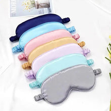 Load image into Gallery viewer, Portable Sleeping Eye Mask Cover Eye Patch Smooth Blindfold Rest Relax Eye Cover Soft And Comfortable Night Blindfold For Women
