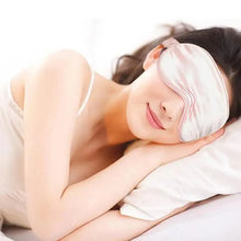 Load image into Gallery viewer, Portable Sleeping Eye Mask Cover Eye Patch Smooth Blindfold Rest Relax Eye Cover Soft And Comfortable Night Blindfold For Women
