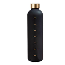 Load image into Gallery viewer, Portable Space Cup Sports Water Bottle Fruit Lemon Juice Drinking Bottle Outdoor travel camping plastic cup beverage utensils Motivational Water Bottle with Time Marker to Drink Reusable Plastic Bottle with BPA Free for Gym and Sports
