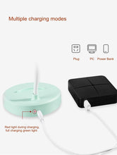 Load image into Gallery viewer, Portable USB Rechargeable LED Folding Desk Lamp Eye Protection Touch Dimming Working Reading Table Lamp  For Book Bed Office Decorative Table Lamp Cute Study Lamps for Bedroom Décor
