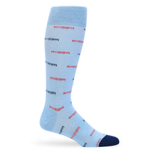 Load image into Gallery viewer, Powder Blue Mississippi Dress Socks
