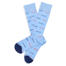 Load image into Gallery viewer, Powder Blue Mississippi Dress Socks

