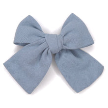 Load image into Gallery viewer, Powder Blue - Petite Hair Bow
