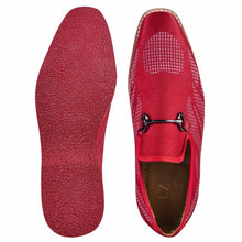 Load image into Gallery viewer, Powerball Textile Printed Red Bottom Casual Shoes For Men
