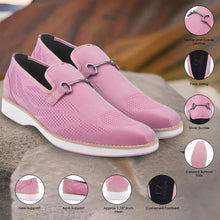 Load image into Gallery viewer, Powerball Textile Printed Red Bottom Casual Shoes For Men
