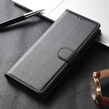 Load image into Gallery viewer, Premium PU /  Leather Case Magnetic Closure Protective Flip Wallet Case Cover Leather Case for Xiaomi Redmi Note 11S 10 10S 9 9S 9T 8T 8 7 6 5 5A Pro Max 4X 9A 8A 7A 6A POCO X3 NFC Flip Wallet
