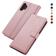 Load image into Gallery viewer, Premium PU /  Leather Case Magnetic Closure Protective Flip Wallet Case Cover Leather Case for Xiaomi Redmi Note 11S 10 10S 9 9S 9T 8T 8 7 6 5 5A Pro Max 4X 9A 8A 7A 6A POCO X3 NFC Flip Wallet
