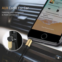 Load image into Gallery viewer, Premium Quality 3.5mm Audio AUX Cable Jack For Speake Car Headphones Mobile
