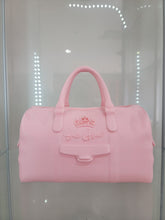 Load image into Gallery viewer, Pretty in Pink Duffel Bag Brush Holder - Ultimate Glam Organizer
