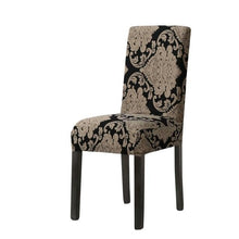 Load image into Gallery viewer, Print Pattened Dining Chair Cover Spandex Elastic Chair Slipcover Stretch Case For Chairs Wedding Hotel Banquet  Fit Stretch Short Dining Room Chair Covers with Printed Pattern Banquet Chair Seat Protector Slipcover For Home Party Hotel Wedding Ceremony
