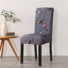 Load image into Gallery viewer, Print Pattened Dining Chair Cover Spandex Elastic Chair Slipcover Stretch Case For Chairs Wedding Hotel Banquet  Fit Stretch Short Dining Room Chair Covers with Printed Pattern Banquet Chair Seat Protector Slipcover For Home Party Hotel Wedding Ceremony
