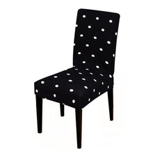 Load image into Gallery viewer, Printed Chair Cover Spandex Stretch Slipcovers Elastic Chair Covers Dining Banquet Home Hotel Weddings Christmas Seat Protector Super Fit Slipcover Stretch Removable Washable Soft Spandex Fabric For Home Hotel Dining Room Ceremony Banquet Wedding Party
