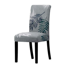 Load image into Gallery viewer, Printed Chair Cover Washable Removable Big Elastic Seat Arm Covers Slipcovers Stretch For Banquet Hotel Printed Dining Chair Slipcovers, Removable Washable Soft Spandex Stretch Chair Covers Banquet Chair
