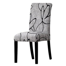 Load image into Gallery viewer, Printed Chair Cover Washable Removable Big Elastic Seat Arm Covers Slipcovers Stretch For Banquet Hotel Printed Dining Chair Slipcovers, Removable Washable Soft Spandex Stretch Chair Covers Banquet Chair
