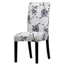 Load image into Gallery viewer, Printed Chair Cover Washable Removable Big Elastic Seat Arm Covers Slipcovers Stretch For Banquet Hotel Printed Dining Chair Slipcovers, Removable Washable Soft Spandex Stretch Chair Covers Banquet Chair
