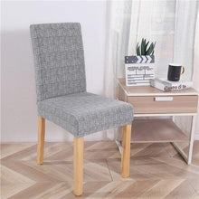 Load image into Gallery viewer, Printed Modern Chair Cover Spandex Stretch Elastic Chair Covers Seat Cover For Dining Room Hotel Wedding Banquet Cover Printed Stretchable Parson Chair Covers for Dining Room Pattern Stretch Dining Chair Slipcover Washable Removable for Kitchen
