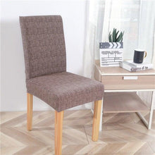 Load image into Gallery viewer, Printed Modern Chair Cover Spandex Stretch Elastic Chair Covers Seat Cover For Dining Room Hotel Wedding Banquet Cover Printed Stretchable Parson Chair Covers for Dining Room Pattern Stretch Dining Chair Slipcover Washable Removable for Kitchen
