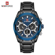 Load image into Gallery viewer, Men's  Waterproof Stainless Steel Watch With Chronometers Business Style Wristwatch Unique Design Perfect Gift
