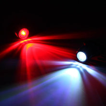 Load image into Gallery viewer, Bicycle Rear Light Bike Warning Lamp USB Charge Red White Light Color Safety Headlight Bike Tail Light Rechargeable Ultra Bright Bike Rear Light USB Rechargeable Bike LED Light
