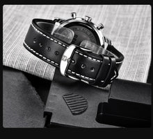 Load image into Gallery viewer, 2021 New Business Men Watch Full Steel Quartz Luxury Casual Waterproof Leather Sports Male Wristwatch
