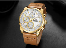Load image into Gallery viewer, Men's Elegant Waterproof Watch With Fluorescent Hands And Numbers Luxury Unique Design Perfect Gift For Him
