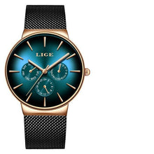 Load image into Gallery viewer, Men's Elegant Watch With  Stainless Steel Straps And Chronometers For Day And Date Display Unique Design Perfect Gift For Man And Women
