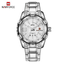 Load image into Gallery viewer, Men's  Luxury Stainless steal Waterproof Watch With Day And Date Display Unique Design Perfect Gift In Modern Metal Men  Wrist Watch Design
