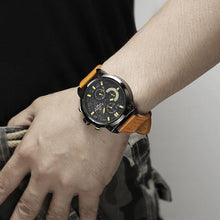 Load image into Gallery viewer, Luxury Men Sports Watches Waterproof Wristwatch Fluorescent Hands Unique Design Excellent Gift
