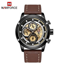 Load image into Gallery viewer, Sport  Watches For Men Waterproof Watch Analog Quartz Leather Band Wristwatch Unique Design Perfect Gift
