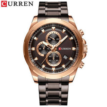 Load image into Gallery viewer, Men's  Water Resistant Watch With Chronometers Day View Unique Design Perfect Gift
