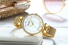 Load image into Gallery viewer, Women's Luxury Watches In Excellent Background And Zircon Designs Business Style Wristwatch Perfect Gift For Her
