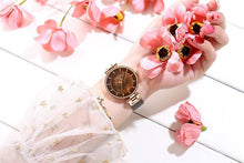 Load image into Gallery viewer, Women's Luxury Watches In Excellent Background And Zircon Designs Business Style Wristwatch Perfect Gift For Her
