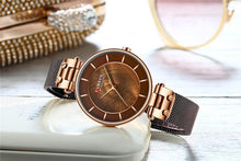 Load image into Gallery viewer, Women's Luxury Watches In Excellent Background And Zircon Designs Business Style Wristwatch Perfect Gift For Her
