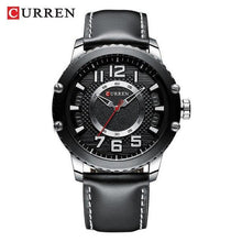Load image into Gallery viewer, Men's Waterproof  Sport Watch With Leather  Belts  And Large Numbers Details Unique Design Perfect Gift
