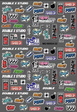 Load image into Gallery viewer, New Super Thin Self-Adhesive  Letter 3d Nail Decal Stickers Manicure Nail Art Decoration Accessories Holographic Old English Character Nail Self-Adhesive Sticker English Font Design Manicure Design Water Sliders Decorations Accessories
