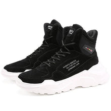 Load image into Gallery viewer, Men Winter Autumn Warm Modern High Tops Shoes Rubber Sole Running Sport Shoes High Quality Mesh Walking Jogging Non Slip Athletic Mens Sneakers
