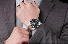Load image into Gallery viewer, Multifunctional Men's Quartz Watches Modern Stainless Steel Design Waterproof And Scratch Resistant Wrist Watches
