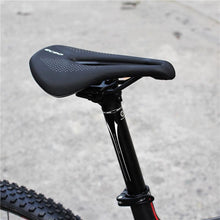 Load image into Gallery viewer, Sport Bicycle Seat Saddle  Road Bike Saddles Mountain Bike Racing Saddle PU Breathable Soft Seat Cushion Suspension Gel Bike Saddle Breathable Comfortable Bicycle Seat Ergonomics Design Fit Mountain Bike Road Bike
