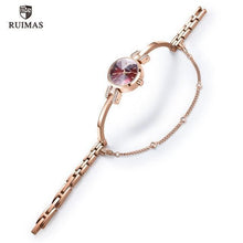 Load image into Gallery viewer, Luxury Small Silver Women Watch Modern Bracelet Wristwatch Quartz Waterproof Mini Round Design
