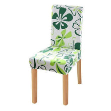 Load image into Gallery viewer, Washable Anti-dust Seat Slipcover Chair Cover Stretch Spandex Chair Covers Elastic Multifunctional Dining Furniture Seat Cover Home Decor For Dining Room  Washable Spandex Kitchen Chair Covers for Dining Room Christmas Decoration

