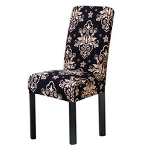 Load image into Gallery viewer, Washable Anti-dust Seat Slipcover Chair Cover Stretch Spandex Chair Covers Elastic Multifunctional Dining Furniture Seat Cover Home Decor For Dining Room  Washable Spandex Kitchen Chair Covers for Dining Room Christmas Decoration
