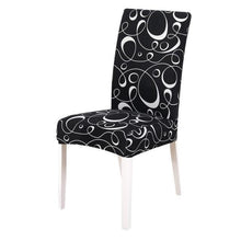Load image into Gallery viewer, Washable Anti-dust Seat Slipcover Chair Cover Stretch Spandex Chair Covers Elastic Multifunctional Dining Furniture Seat Cover Home Decor For Dining Room  Washable Spandex Kitchen Chair Covers for Dining Room Christmas Decoration
