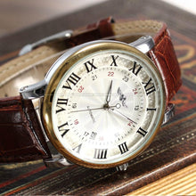 Load image into Gallery viewer, Modern Men Fashion Watch Sport Analog Military Leather Wristwatches Round Classic Design For Mens
