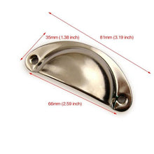Load image into Gallery viewer, Stainless Steel Cabinet Handles Diameter 10mm Kitchen Door T Bar Straight Handle Pull Knobs Furniture Hardware European Bar Style Cabinet Pull
